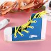 Lacing Sneaker Wooden Shoelace Toys Tie Shoes Wearing Shoes with Shoelaces Toy  Educational Toys