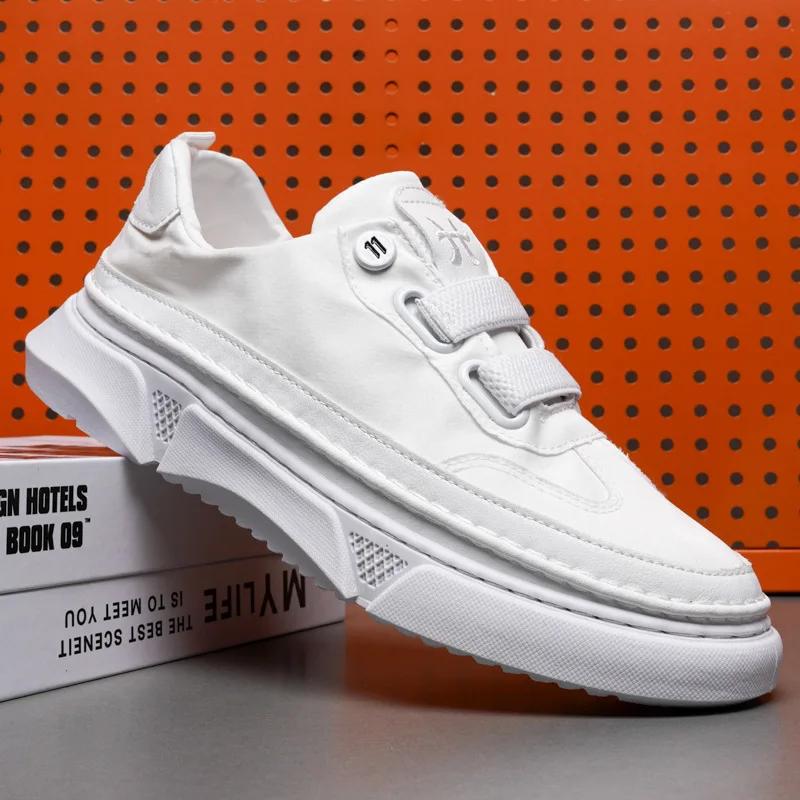 Fashion Latest men's casual and comfortable lightweight canvas shoes for spring and autumn youth outdoor running sports shoes sneakers