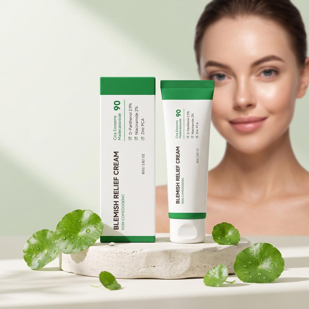 Cica Care Cream, Gentle Face Acne Improvement