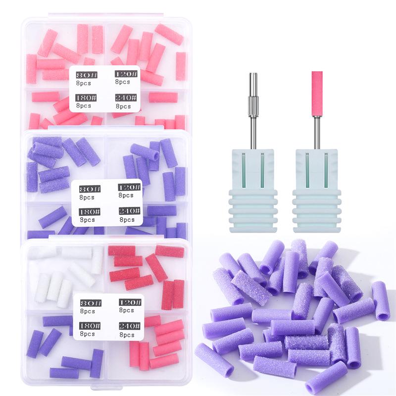 Small Nail Polish Sand Ring Bearing Mini Set Sand Ring Shaft Core Nail Repair And Removal Polishing Head 3.1Mm