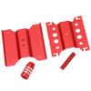 RC Car Work Stand Repair Work Station 360 Rotation Aluminum Alloy 1 18 1 24 Scale for SCX24 Remote Control Car Red
