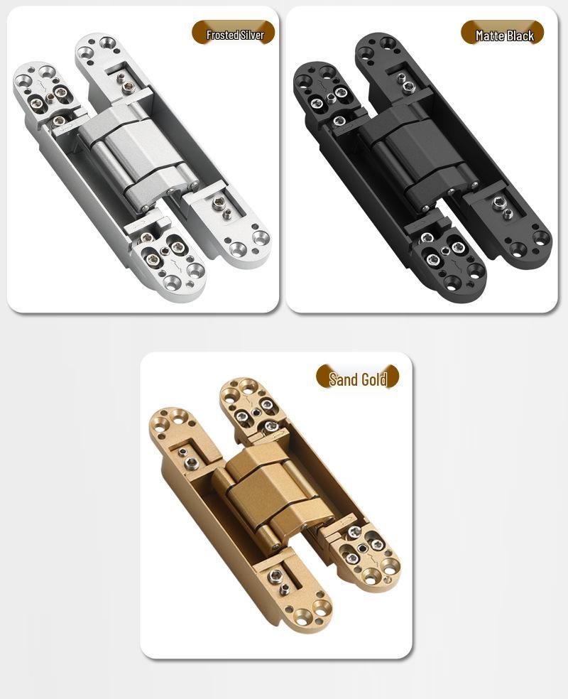 3D Adjustable Concealed Hinge for Hidden Doors