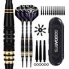 Soft Tip Dartset Aluminiumschaft Professionelle Darts Kunststoffspitzen-Sets 2BA Ersatzspitzen