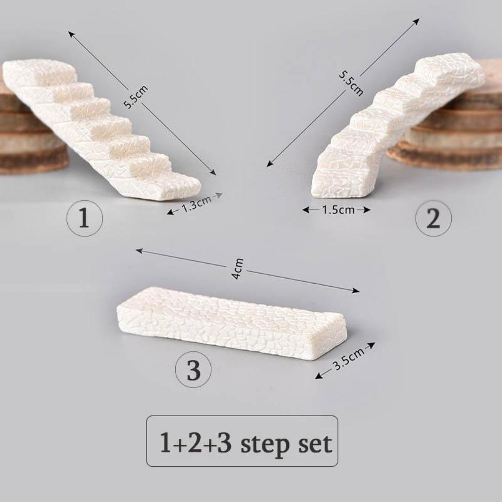 Antique Bridge Model Resin Fairy Garden Miniature/Terrarium Ornaments Figurines Dollhouse DIY Accessories Vintage Decoration