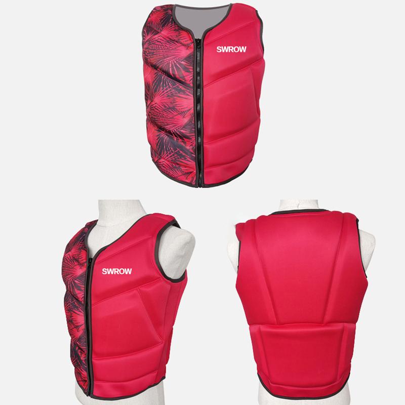 Gilet di salvataggio in neoprene per adulti portatile da esterno per nuoto pesca kayak canoa sicurezza salvataggio giubbotto di salvataggio 2021