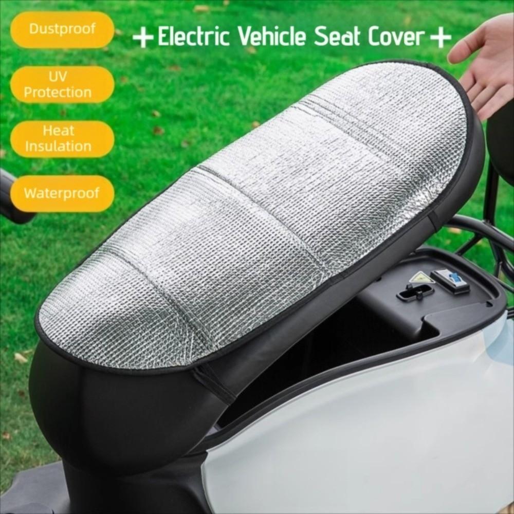 Aluminum Foil Reflective Heat Electric Scooter Heat Insulation Pad Sunproof Seat Cushion Outdoor