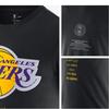 Nike Los Angeles Lakers Courtside Logo T-Shirt Men Tops Black CK7962-010