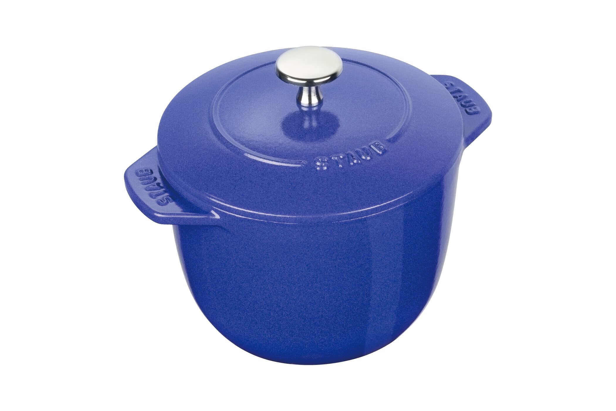

staub Cocotte de GOHAN Blueberry L Rice 3 IH совместимый японский продукт с серийным номером La Cocotte de GOHAN La 20cm горшок, чашки, [Авторизованный номер] голубика