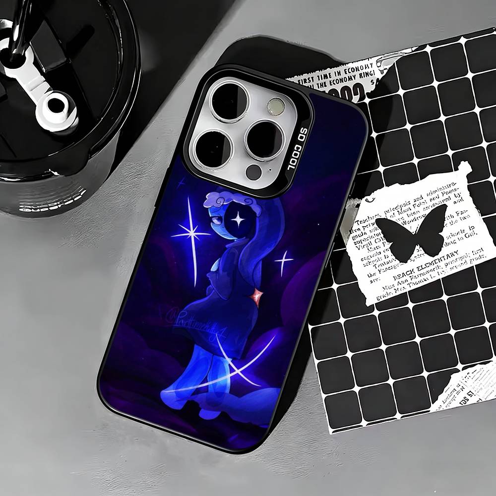 Astro Dandys Game World Phone Case For iPhone 17,16,15,14,13,12,11 Plus,Pro Max,XS,Colored silver phone case