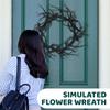 Holiday Wreath Withered Branches Horror Atmosphere Wreath Decoration Wreath Door Hanging Wall Hanging