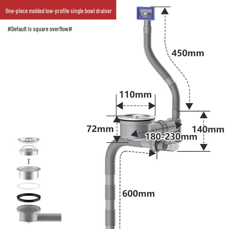 

SIOYIE Wall-Mounted Kitchen Sink Drainer
