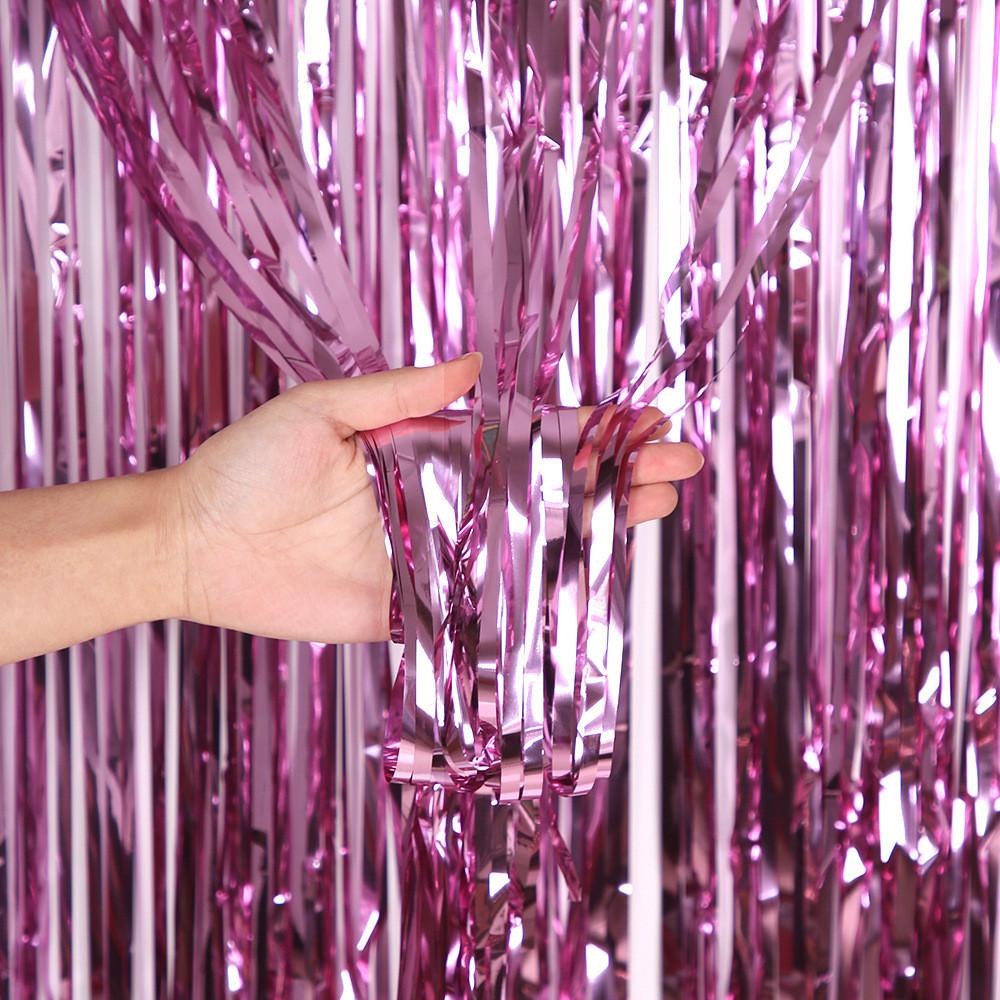 3m Charming Green Reflective Rain Curtain Great For Holiday Celebrations And Parties Theme