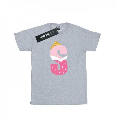 Womens/Ladies Alphabet S Is For Sleeping Beauty Cotton Boyfriend T-Shirt