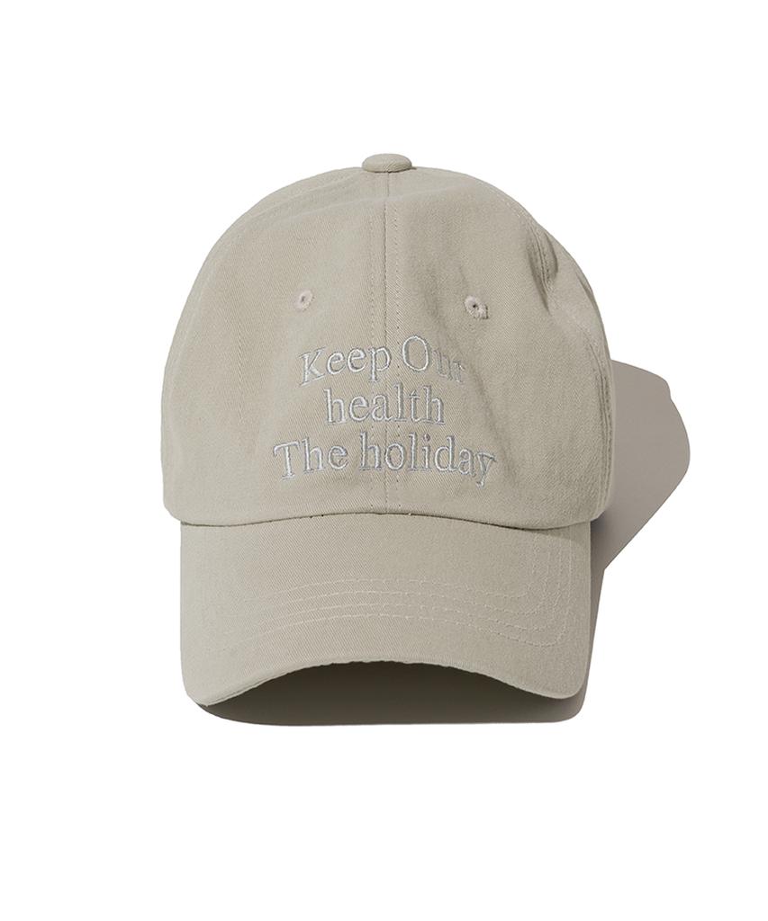 MILLO ARCHIVE Holiday Signature Ball Cap [Beige]