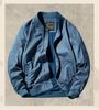 Men's Spring/Autumn Pilot Jacket - Pure Cotton American Baseball Style, Thin and Short.