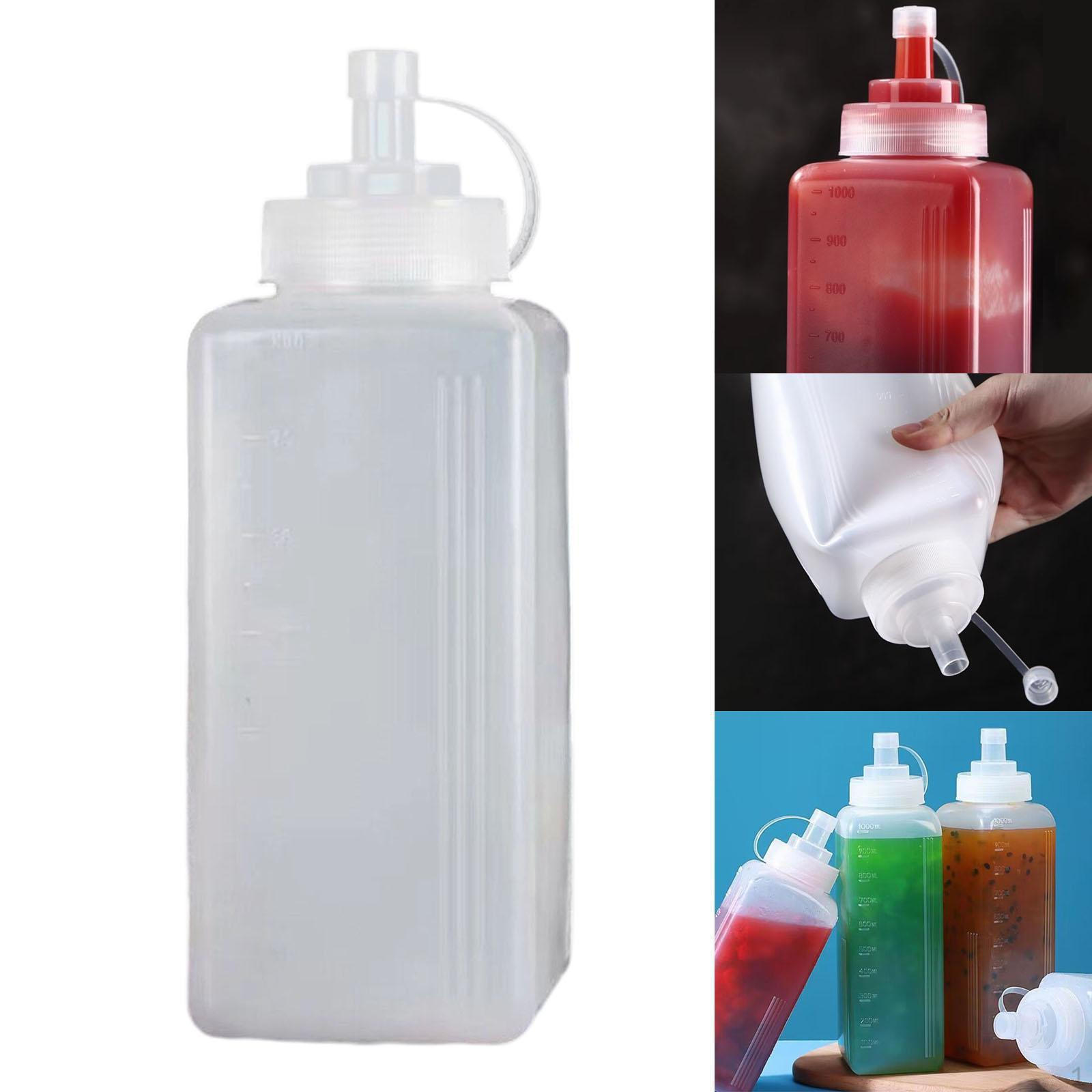 

Бутылка Диспенсер для кетчупа Многоразовый Широкое горлышко Соус для ресторанов 800ml