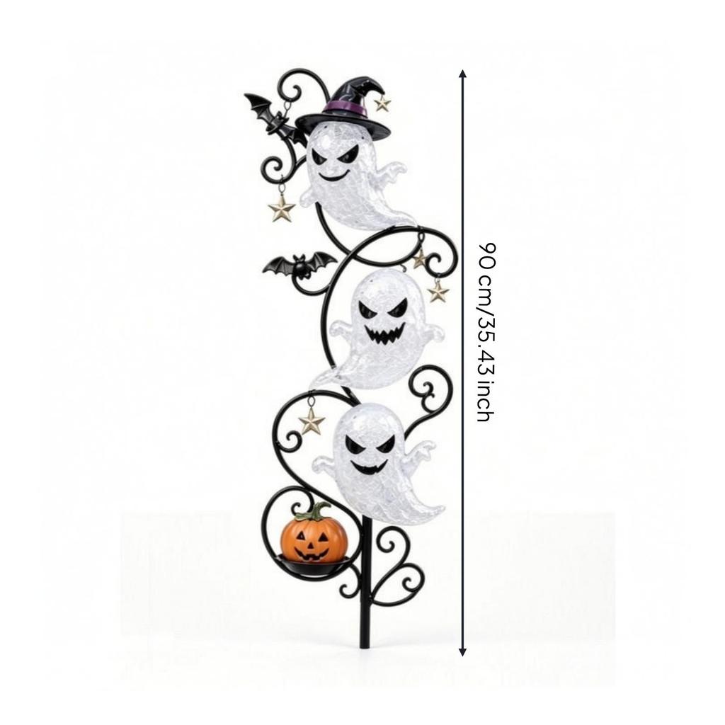 Specter Stake Light Spooky Halloween Garden Decorative