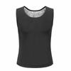 Sweat-resistant Sauna Sweat Vest Fat Burning Men's Sweat Vest Men Shapewear Top  Sports Training