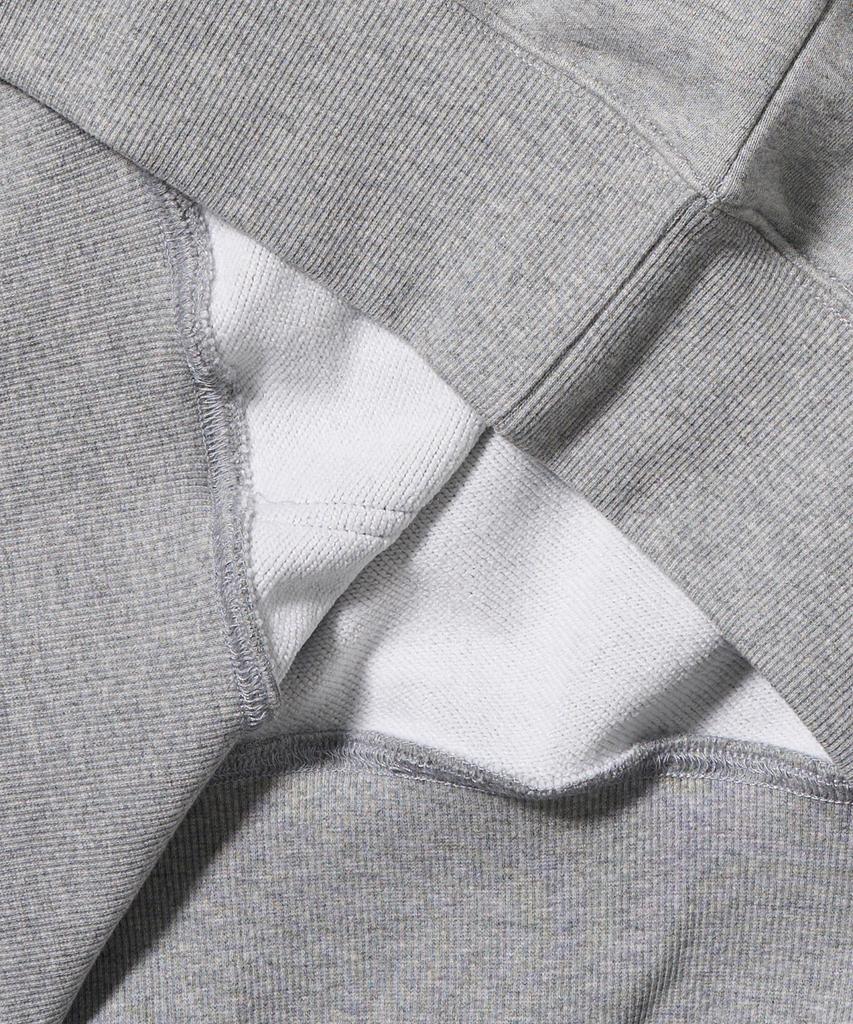 Aeca Aeca Applique Zip Up Hoodie-Grey