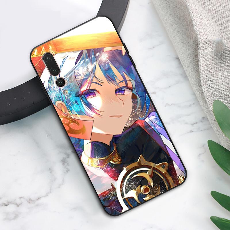 Genshin Impact Scaramouche Case For Huawei Nova 3i 7i 8i 11i 12i 9 10 SE Y73 Y90 Y70 Y72 Y61 Y91 P30 P40 Lite P60 Pro