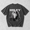 Unisex Bavlněné Tričko Miley Cyrus Vintage Tričko, Vzácné Basové Přesvědčovací Tričko, Tričko s Pepřem, Hip Hop Streetwear Oblečení, Estetické Cyrus Gr Unisex, dárek, Vrchol