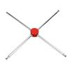 Aluminum Alloy Capacitor Cap Kit HF Antenna Tool JPC12 PAC12 Whip Top Load Extender Reduces Noise Increases Effective Length