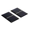 2ks 0,28W 2V mini solární panel Polykrystalický silikonový malý solární článek DIY vodotěsný kemping