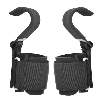 Women Mens Weight Lifting Hooks Power Lifting Wrist Straps for Pull Ups Weightlifting Strap Hooks for Home Gym Training Workout
