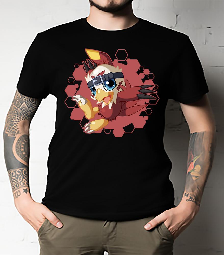

Hawkmon Chibi Classic T-Shirt Unisex All Size Unisex T-Shirt S