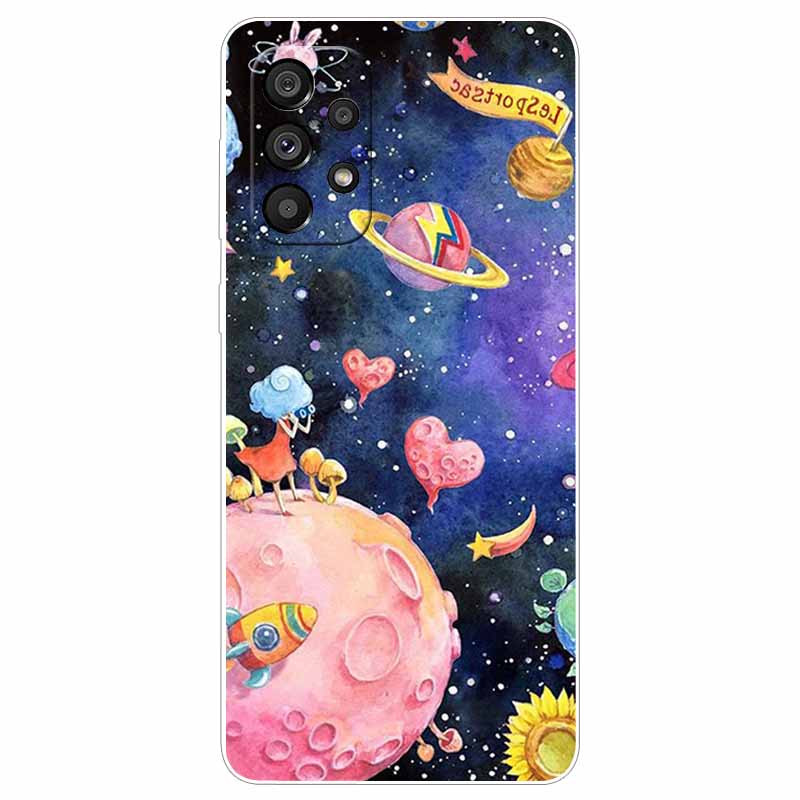 For Samsung A33 5G Case 2022 TPU Soft Printing Clear Slim Silicone Coque Cover for Samsung GalaxyA33 5G Cases Para Shell A 33 5G