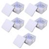 5Pcs Plastic Waterproof Cable Box with Rubber Plug IP55 Waterproof Plug Junction Wire Box