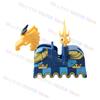 High-Quality Moc High-Quality Medeival High-Quality Knights High-Quality Figures High-Quality Horse High-Quality Saddle High-Quality Mount