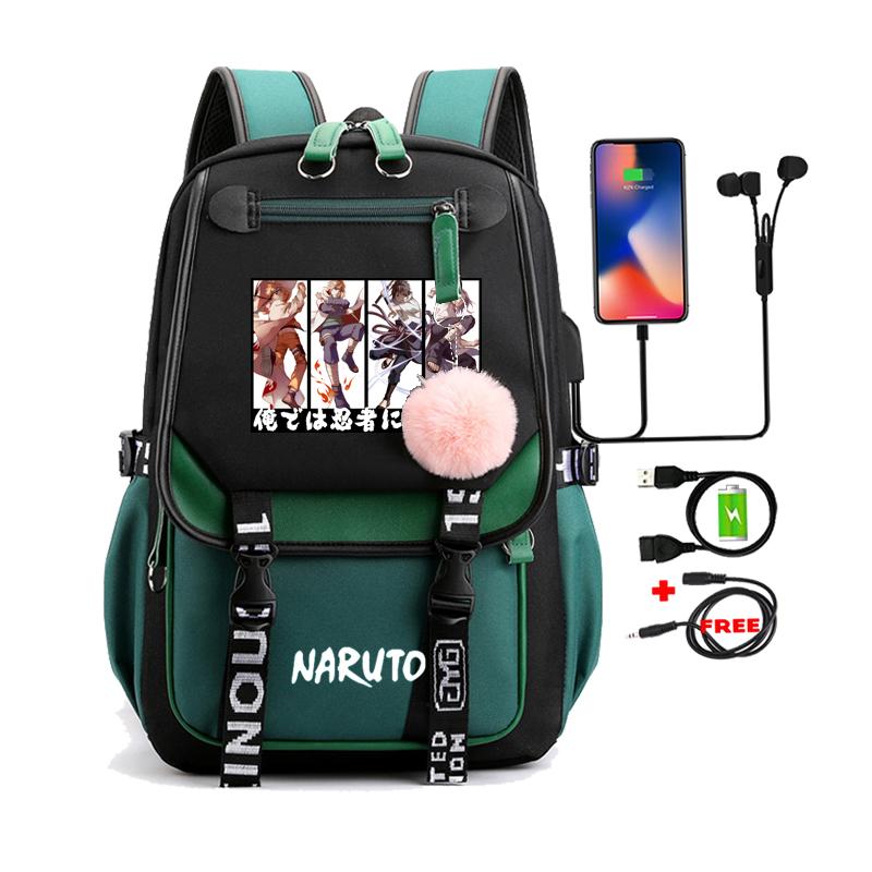 

Аніме Рюкзак Nezuko Kawaii Мультфільм Шкільний портфель для сумки Manga To Travel Daily Girl Bookbag Adult Large Capacity Backpack