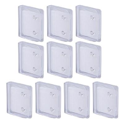 10pcs Shower Curtain Clips Self Adhesive Clips Reliable Curtain Support
