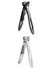 Stainless Steel Large Opening Nail Clippers - Portable Household Nail Cutter for Thick Toenails