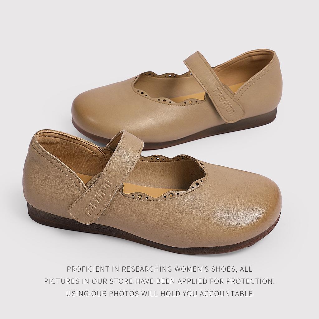 Distribution - New Sweet Lace Soft Sole Foreign Style Princess Shoes, Retro Women'S Shoes Light Mouth Single Shoes