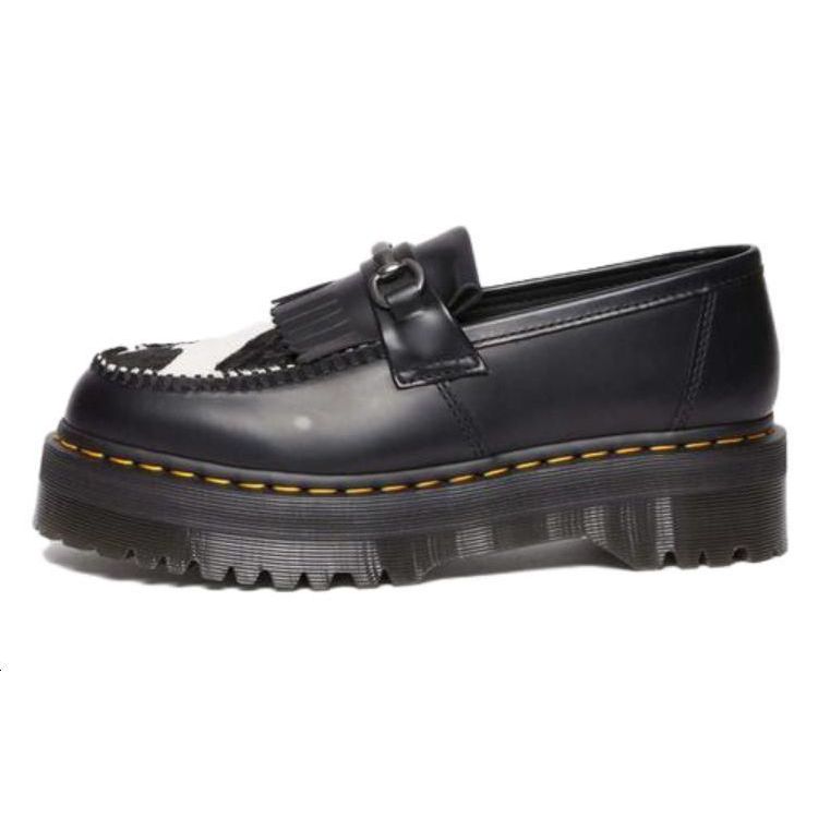 Dr. Martens Round Toe Slip-On Loafers Men Loafers Black 31097937