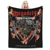 Killing Is My Business  Rock Band Blanket Flannel Megadeths Lightweight Throw Blanket for Car Sofa Couch Bedspread