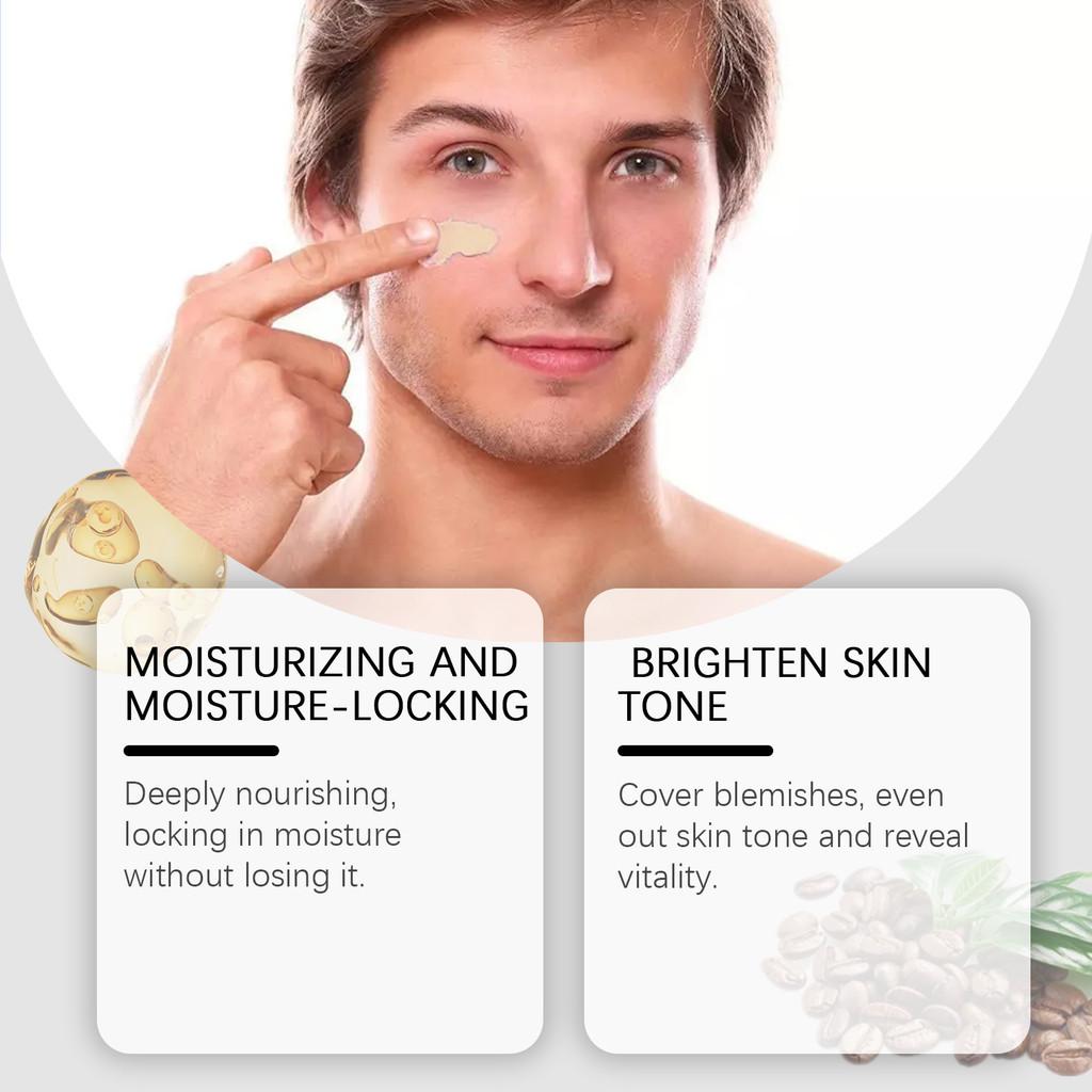 East Moon Men's Lightweight Moisturizing Cream For Radiant Glow And Hydration