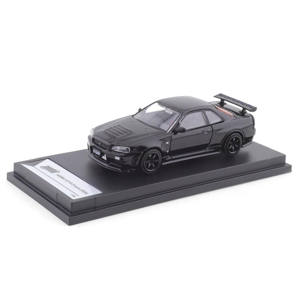DCT/DM 1/64 Nissan GTR R34 Car Alloy Toys Motor Vehicle Diecast Metal Model Kids Toys Boys