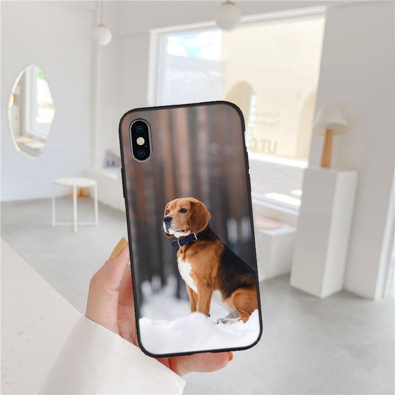 LO14 Beagle Dog Soft Shell Phone Case for Redmi Note 10 11 12 Pro Max 10S 10C 10T 11A 11S 12S 12C