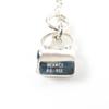 Great HERMES Necklace Amulet Constance Pendant Silver 925 Women Used