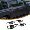 Glossy Black Exterior Outer Door Bowl Trim For Mitsubishi L200 Triton 2024-2025