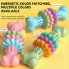 TPR Bone Shaped Dog Chew Toys Durable Puppy Teething Treats For Aggressive Chewers With Meat Like Flaps For Teeth Cleaning
