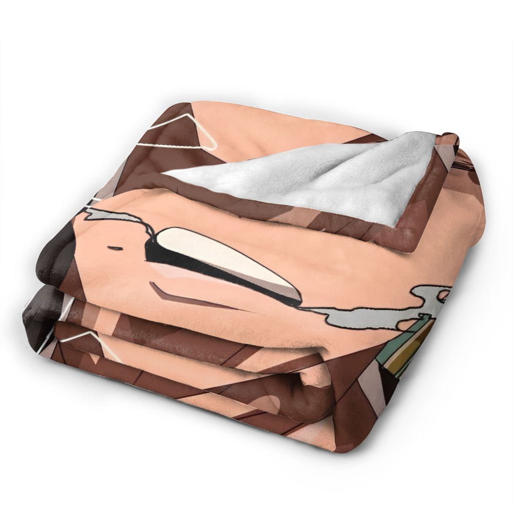 One Roronoa Zoro P-Pieces Blankets  Picnic Flannel Throw Blanket For Living Room Warm Custom DIY Quality Bedspread