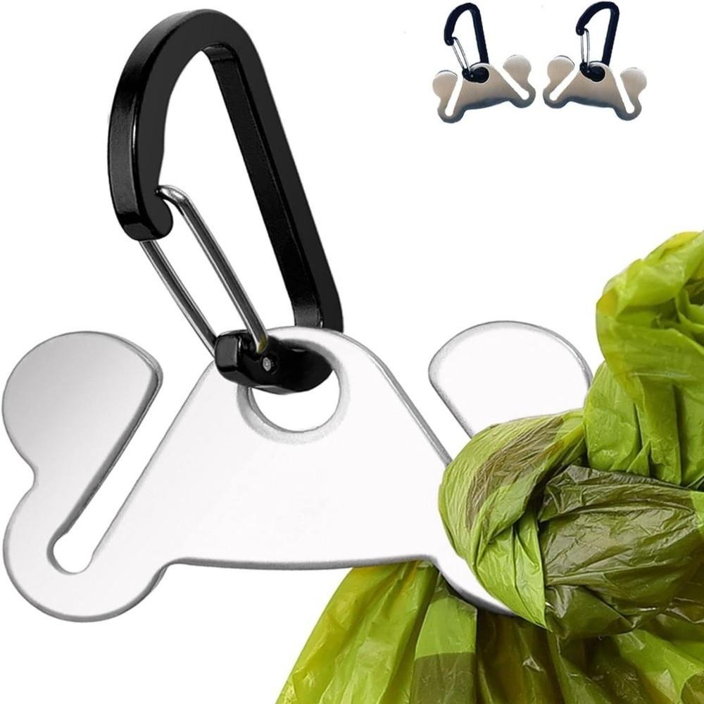 With Clip Poop Bag Holder Cleaning Supplies Dog Accessories Carrier Waste Bag Carrier Outdoor Use