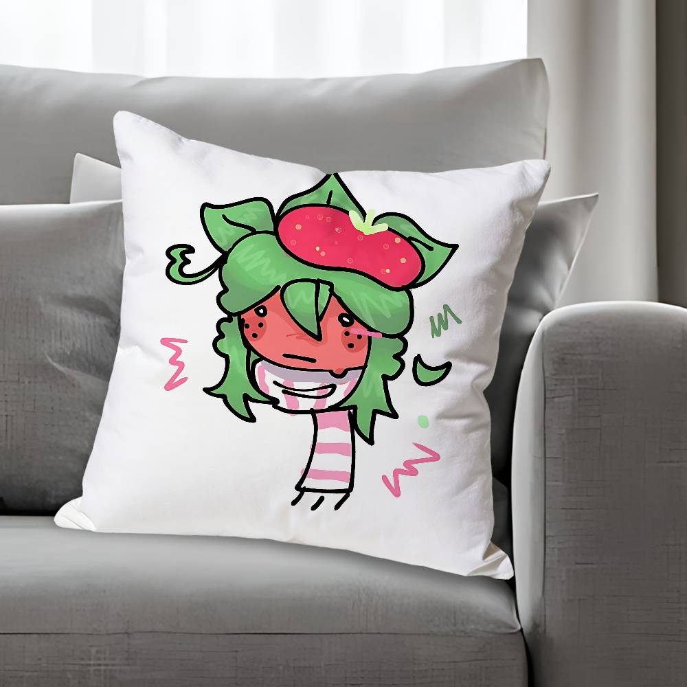 DDandys WWorlds Kiełek Anime Celebryta Towar Uniwersalny Nadrukowana Poszewka na Poduszkę Sofa Samochód Biuro Pokój Dekoracja Ochrona