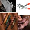 Leather Hole Punch Leather Tools Multifunctional Ordinary Carbon Steel Belt Puncher Punching Tool Belt Hole Puncher Crafts Tool