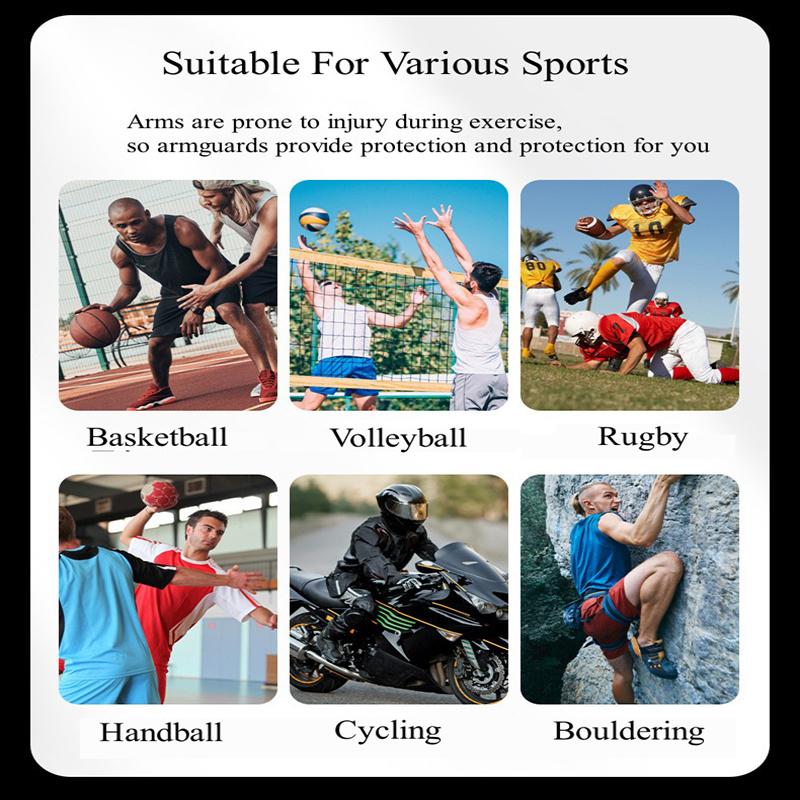 1 Pc Dual Honeycomb Anti-Collision Pads Elbow Arm Sleeves Protectors Gym Sports Volleyball Basketball Arm Guards Protector