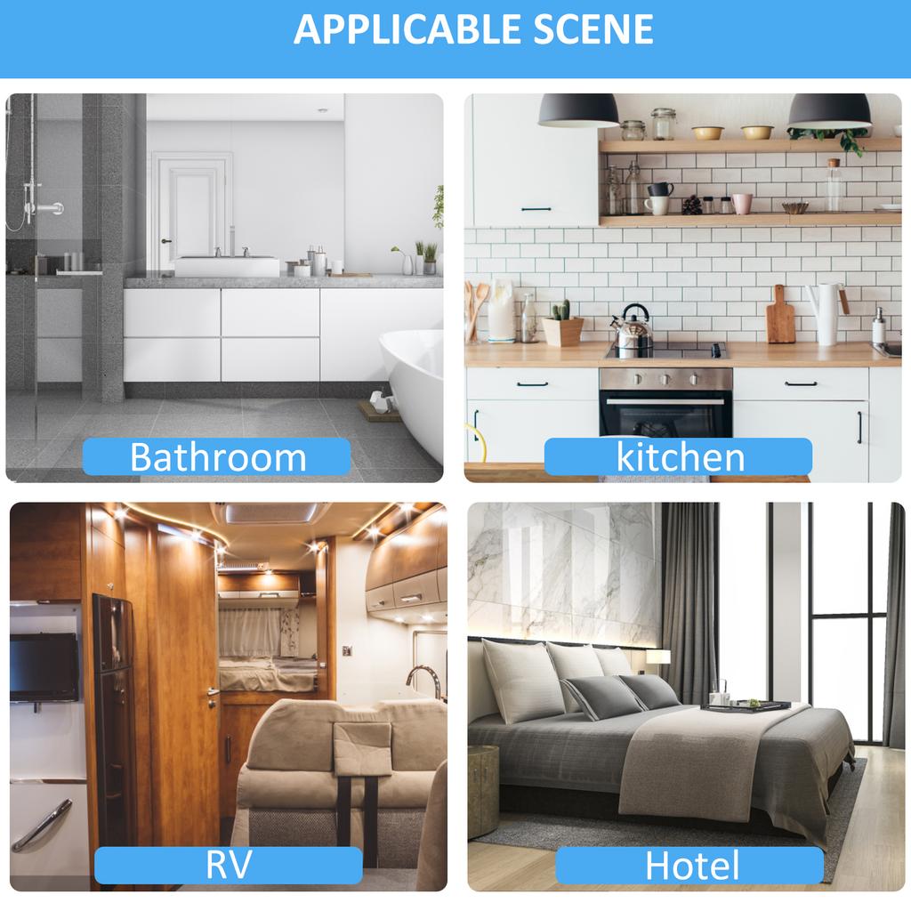 Magnetic Paper Towel Holder One Hand Tear Kitchen Paper Towel Holder No Drill Installation for Kitchen RV Bathroom for Kitchen